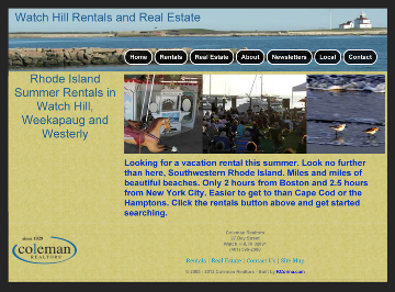 Watch Hill Rentals and Real Estate